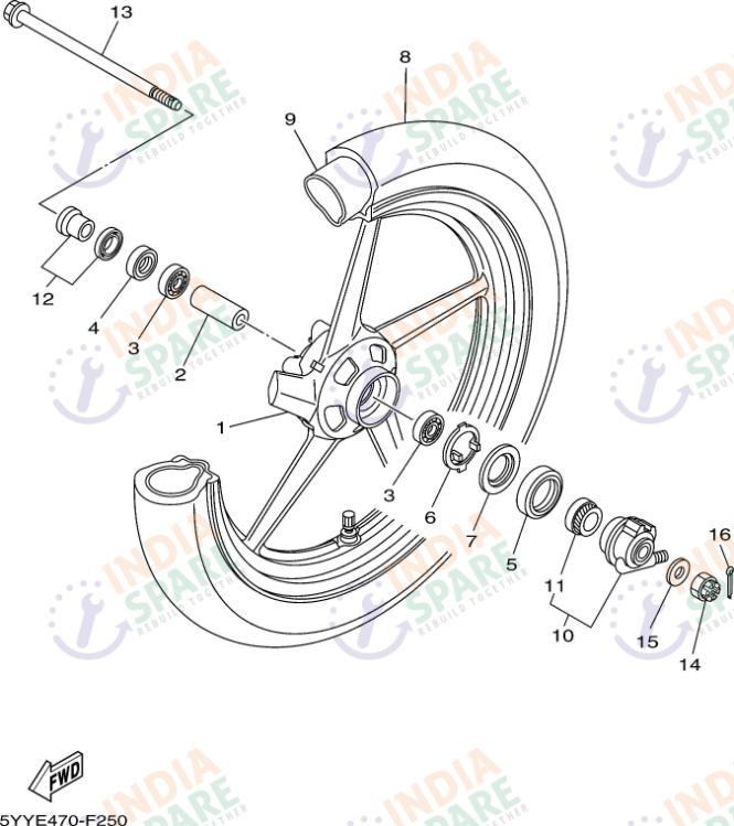FRONT WHEEL